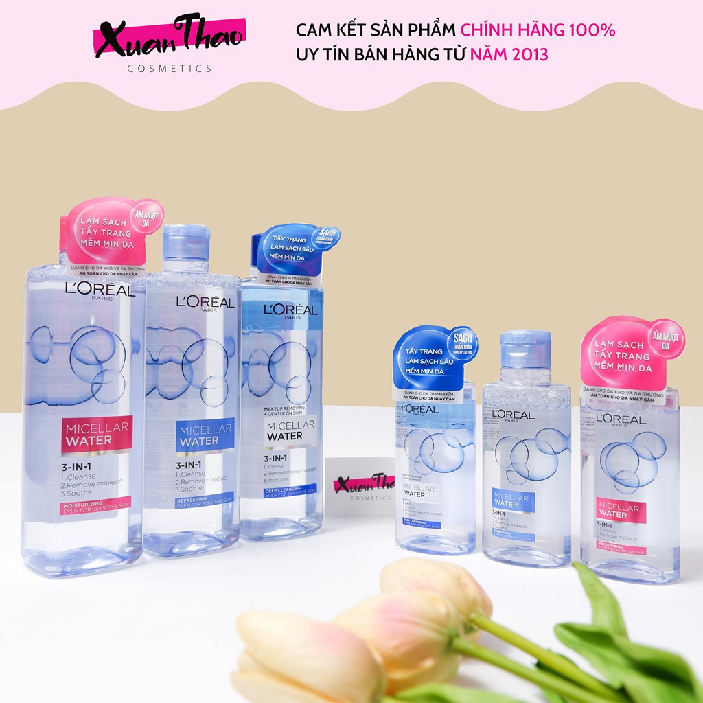 Nước Tẩy Trang Loreal Pháp