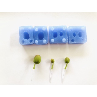 Bộ khuôn làm nụ lan hồ điệp silicon