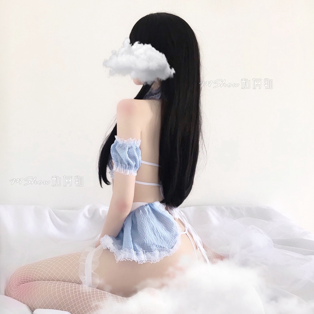 Bộ trang phục Cosplay hầu gái phong cách quyến rũ cho phái nữ