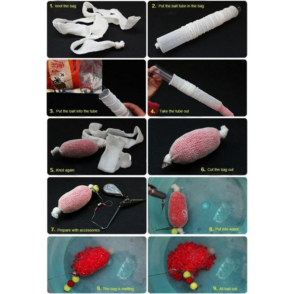 Ống Lưới Pva 18/25/37/44mm 5M Chuyên Dụng Cho Câu Cá