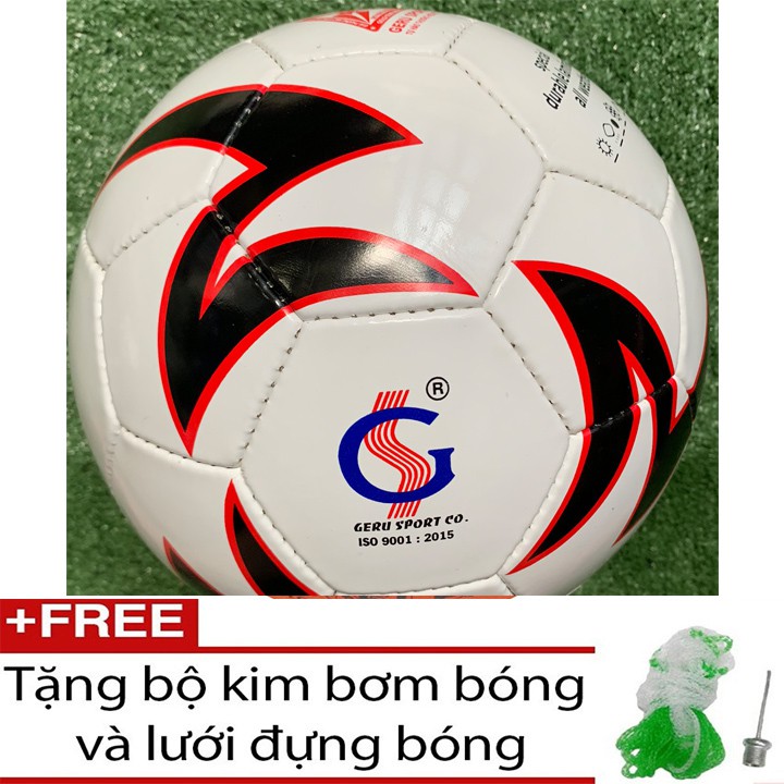 Quả bóng đá Geru Star Sao Kim số 5 SSK5-Tặng kim bơm và lưới đựng bóng