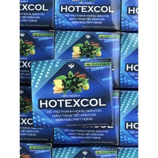 Kẹo Ngậm Thanh Họng Hotexcol Dân Khang Hộp 1vỉ x 4 viên