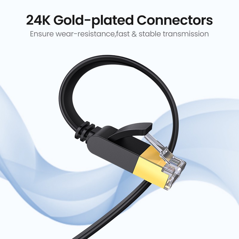 Dây cáp mạng UGREEN Ethernet Cat7 Rj45 10 5gbps cao cấp