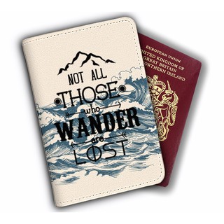 Ví Đựng Hộ Chiếu Du Lịch SÓNG BIỂN Độc Lạ - Bao Da Passport Cover BASIC Đậm Chất Nghệ Thuật Siêu Tinh Tế - PPT159