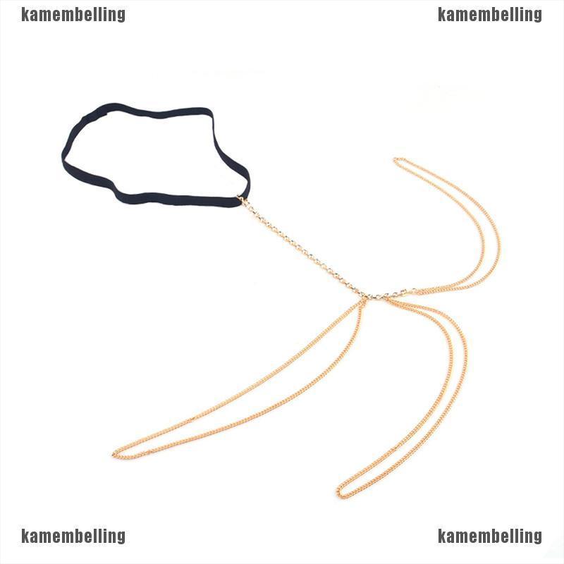 Chuỗi Dây Đeo Chân Đính Pha Lê Quyến Rũ Thời Trang Đi Biển Cho Nữ