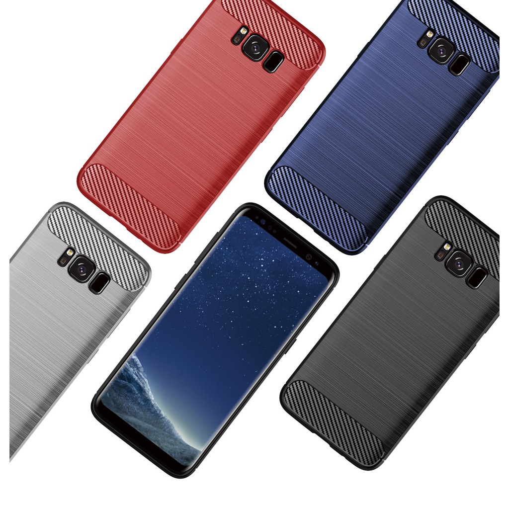 Ốp điện thoại TPU Silicon mềm chống rơi chống sốc cho Samsung Galaxy S8 / S8 Active / S