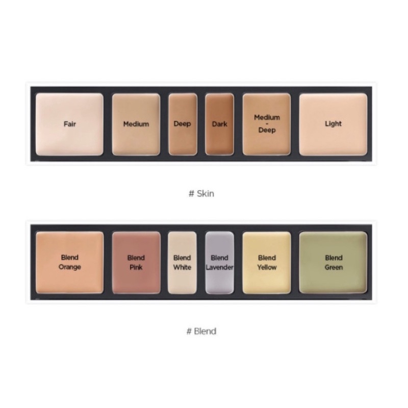 Bảng Triệt Sắc Jung Saem Mool Artist Concealer Palette