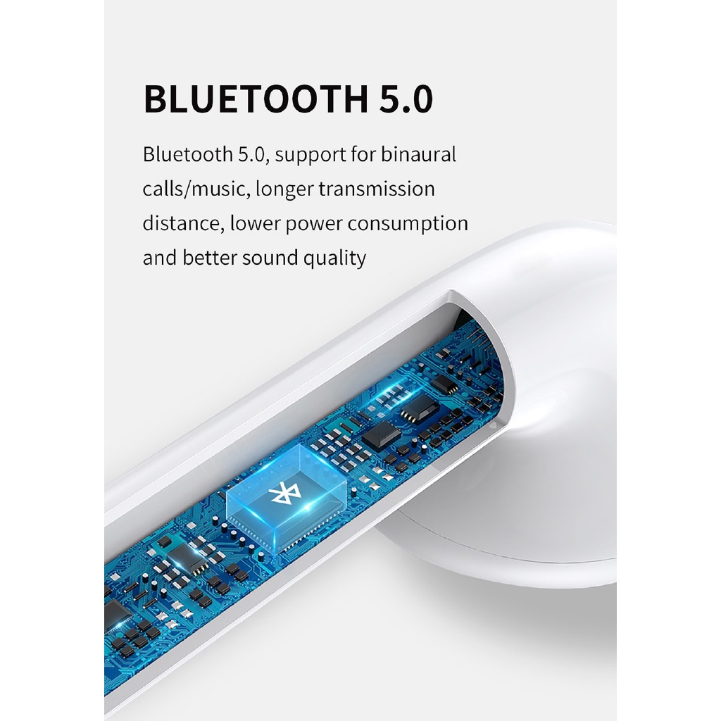 Tai Nghe Nhét Tai Bluetooth 5.0 Không Dây Âm Thanh Siêu Trầm Macaron inpods12 i12