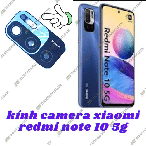 Mặt kính camera dùng cho xiaomi redmi note 10 5g