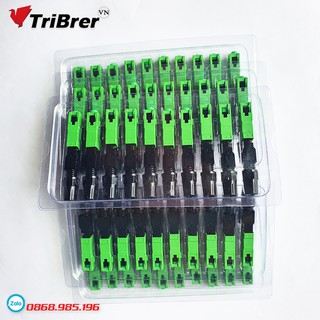 50 Đầu Fast connect SC/APC xanh lục [ CÓ BẢO HÀNH VỀ CHẤT LƯỢNG ]