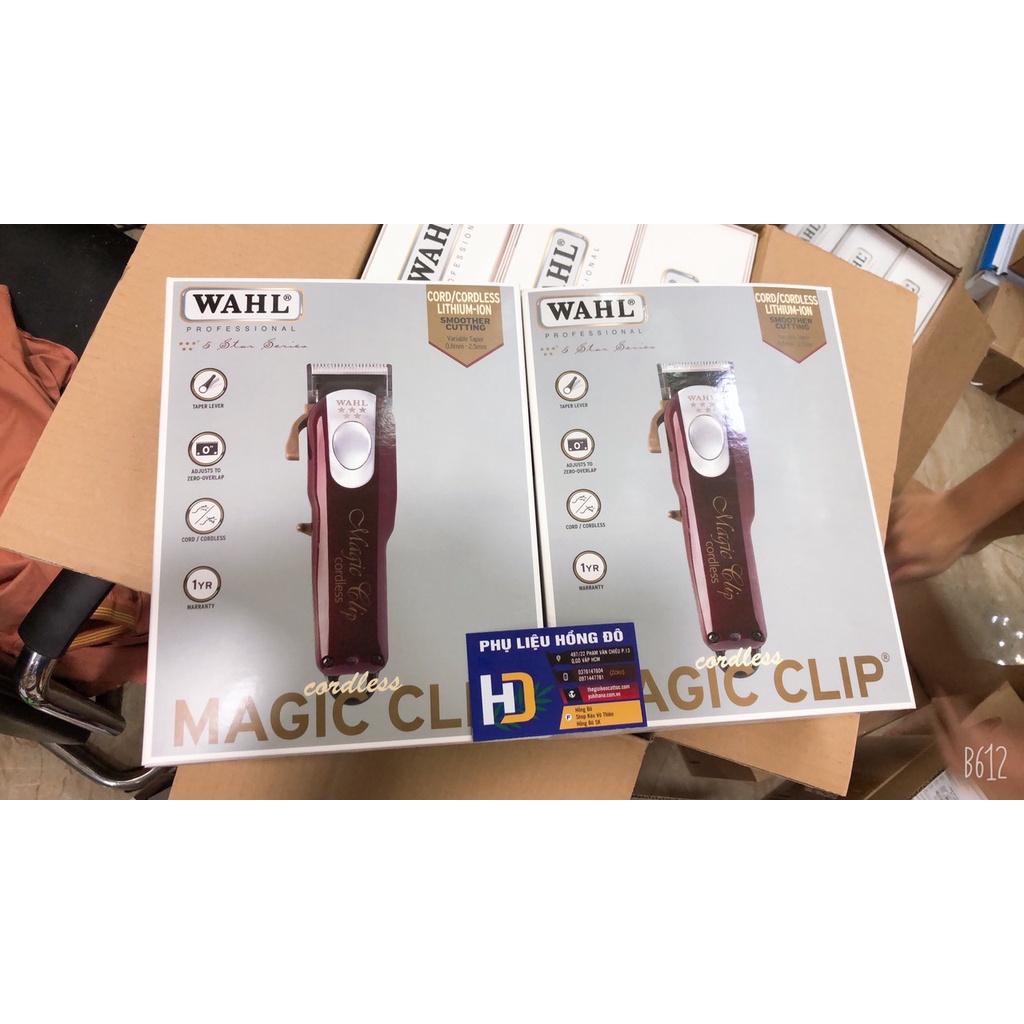 TÔNG ĐƠ WAHL MAGIC CLIP CORDLESS CỬ THÉP