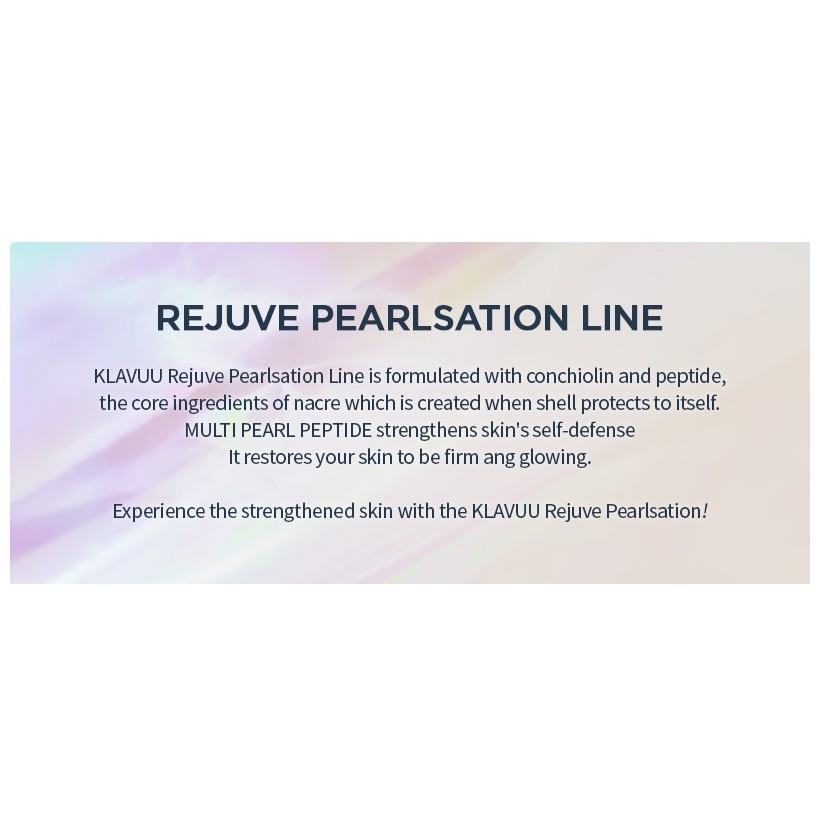 [KLAVUU]💝KOREA BRAND💝REJUVE PEARLSATION MULTI PEAERL PEPTIDE EYE CREAM KOREA Cosmetics