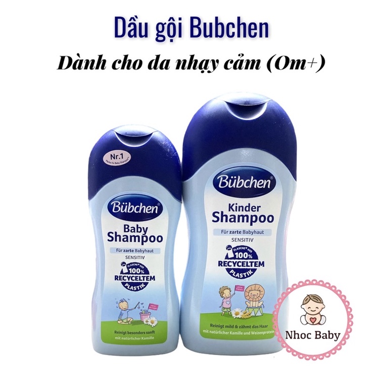 Dầu gội Bubchen cho da nhạy cảm (0m+) 200ml/400ml