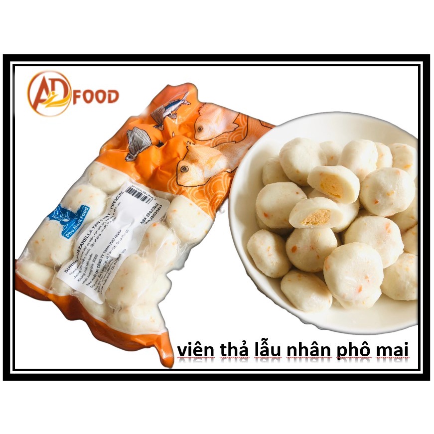 200gr viên hải sản nhân phô mai tan chảy phú mark