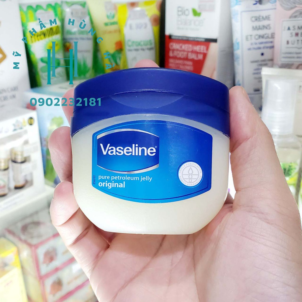 Kem dưỡng da Vaseline, sáp dưỡng ẩm da mặt và toàn thân Vaseline Original 100g