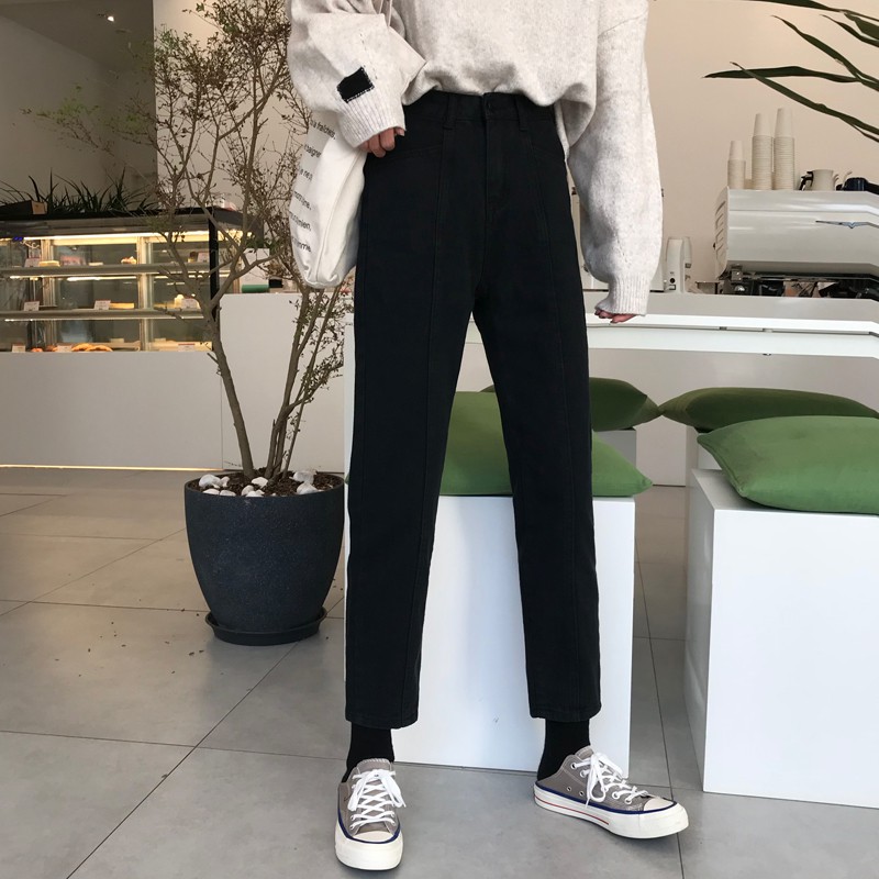 QUẦN ỐNG SUÔNG ULZZANG LƯNG CAO