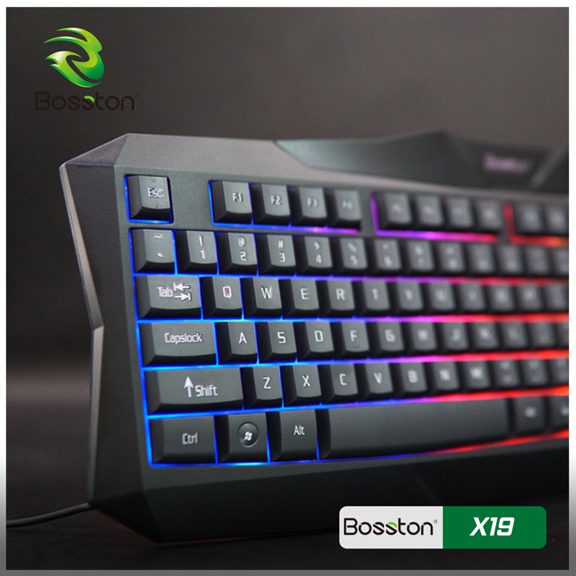 Bàn Phím Chuyên Game Bosston X19 Đèn Led