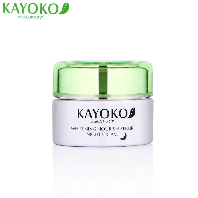 Kem đêm kayoko xanh 6, Kem làm trắng da, sạch nám, tàn nhang (Night cream)