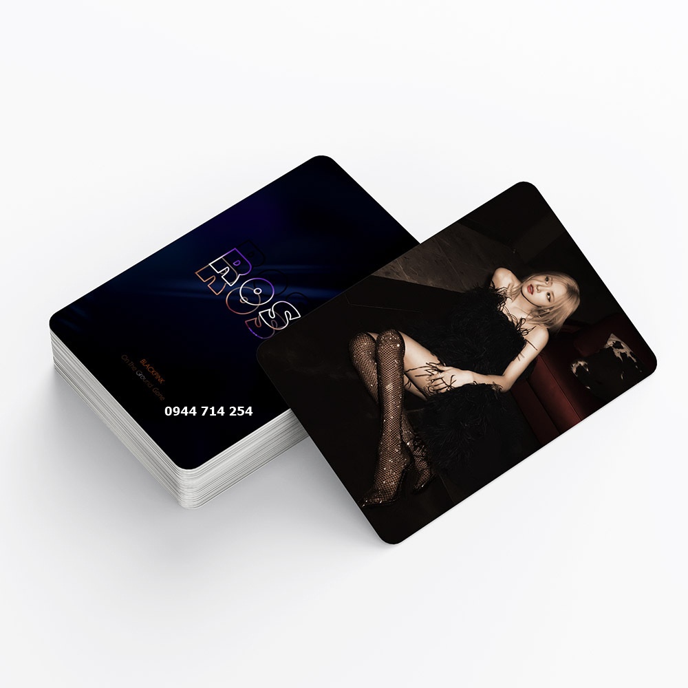 Hộp 55 Card Rosé Blackpink Lomo Rosé Solo 2022