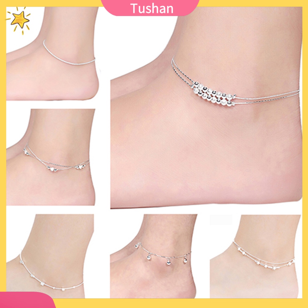 Lắc chân nữ thiết kế đơn giản thời trang