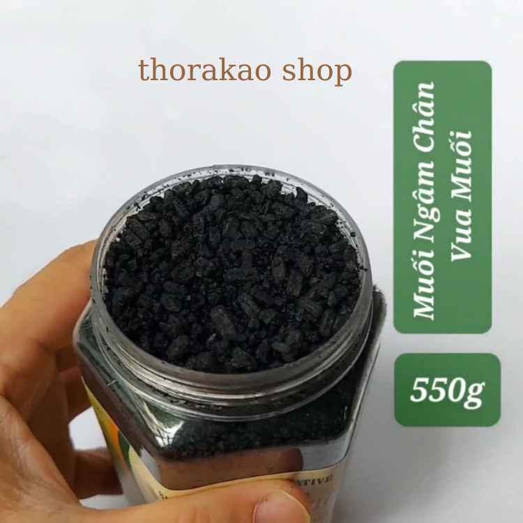 Muối ngâm chân Vua Muối 550g, sản phẩm từ Hợp Tác Xã Sinh Dược