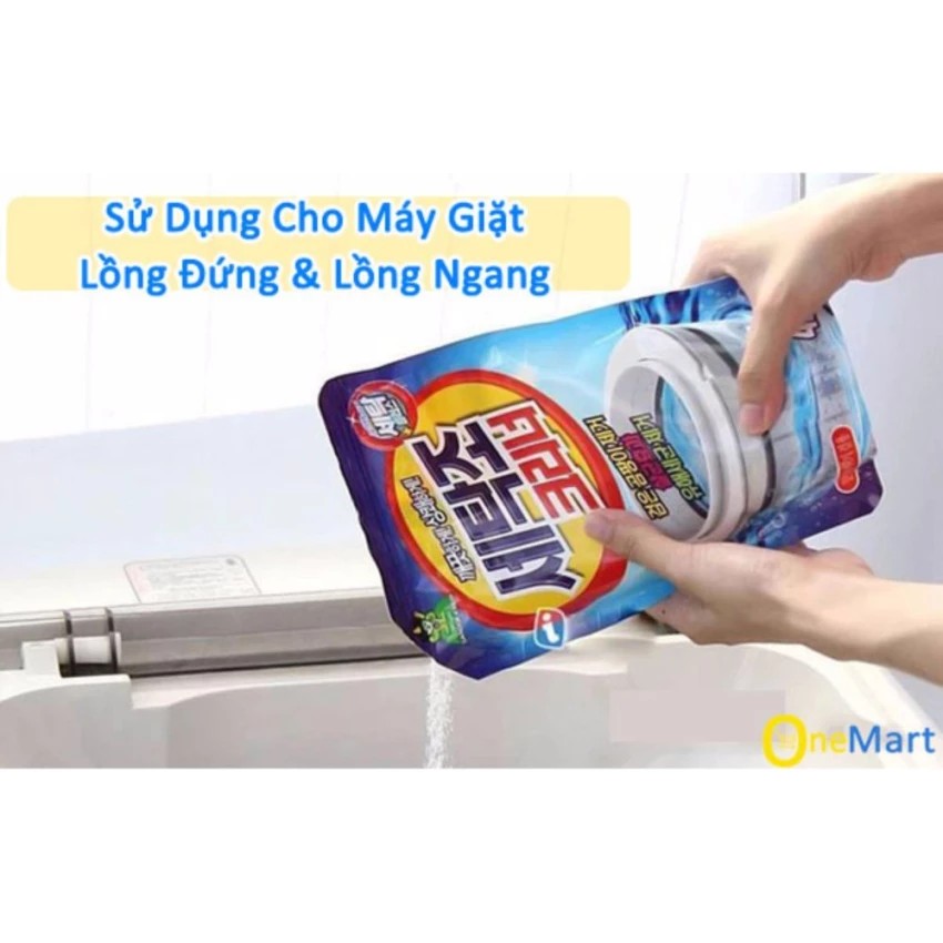 Combo 2 gói tẩy lồng máy Sadokabi 450g