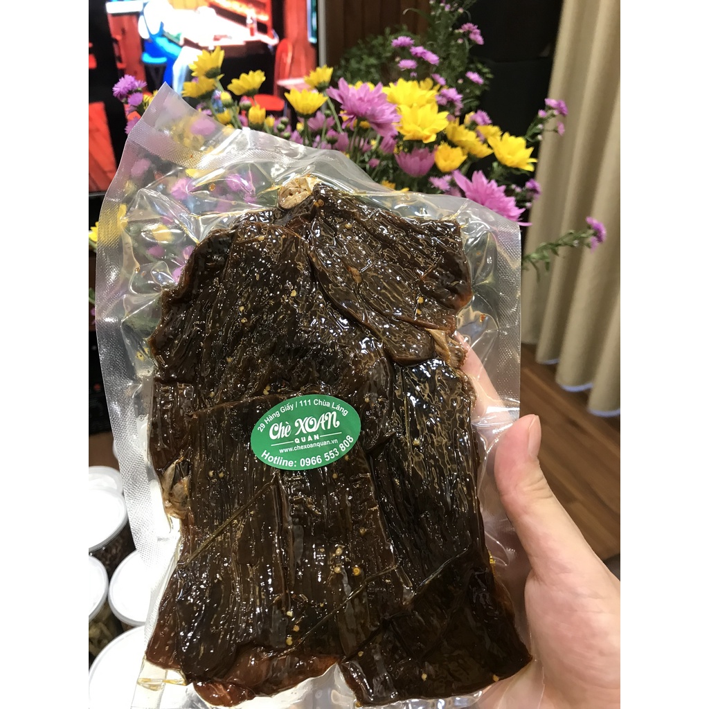 Khô Bò Miếng 100gr,Loại bò NGON, Nổi tiếng phố cổ Hàng Giấy , Ăn Vặt Hà Nội