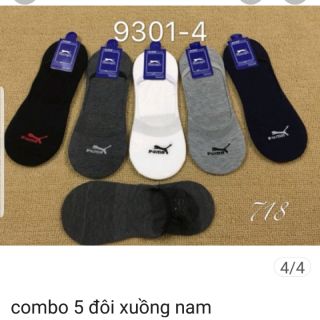 Combo 5 đôi vớ hài xuồng nam