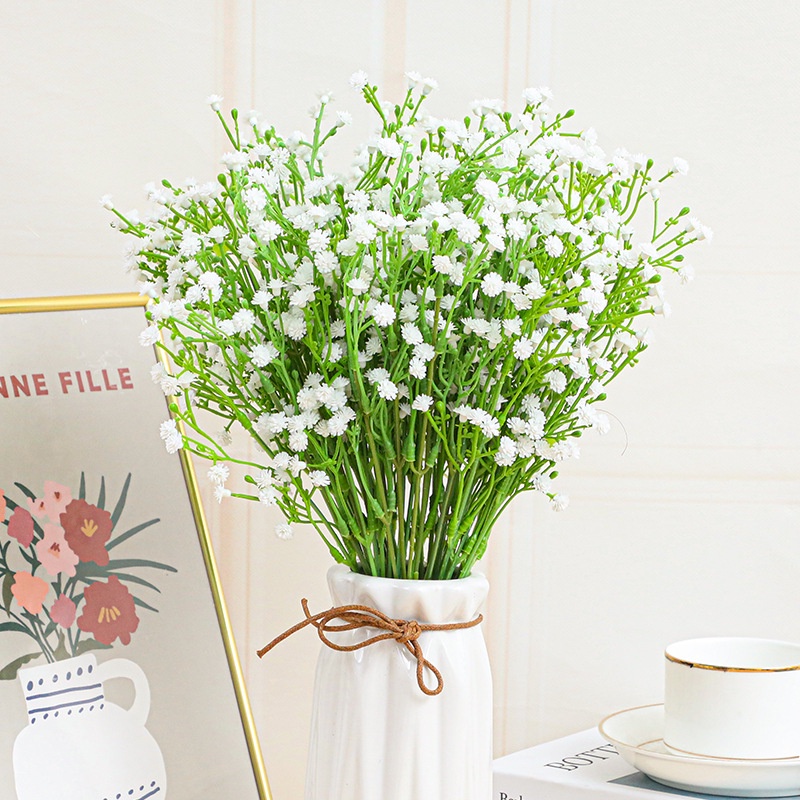 Gypsophila hoa giả hoa giả để bàn trang trí tiệc trang trí đám cưới hoa giả decor trang trí nhà trang trí phòng ngủ