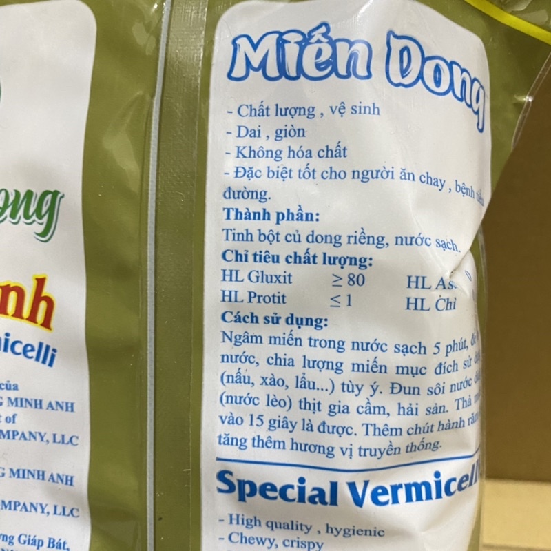 [250g] Túi Miến Dong Khô VIÊT ANH