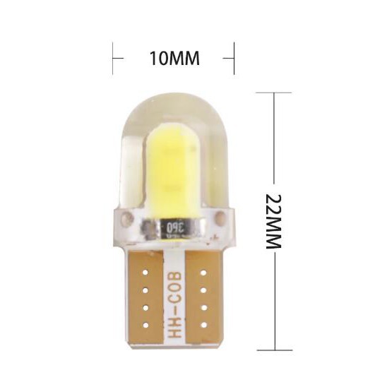 Đèn Led Kevanly T10 W5W 194 Led 168 Cob 8smd Cho Xe Hơi