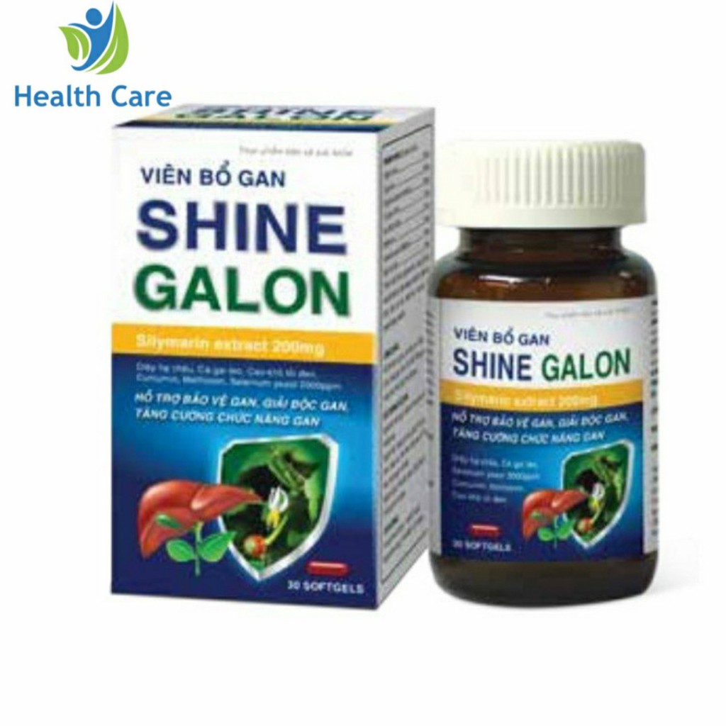 BỔ GAN SHINE GALON 30 viên