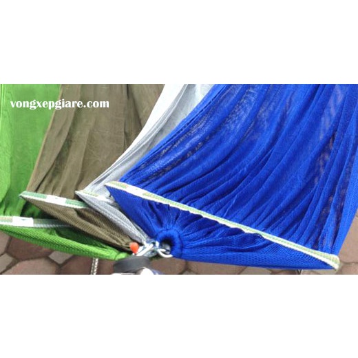 Lưới võng cán thép cỡ đại loại tốt rộng bền, 2 lớp cứng, không co giãn, cán thép bản lớn chắc chắn.