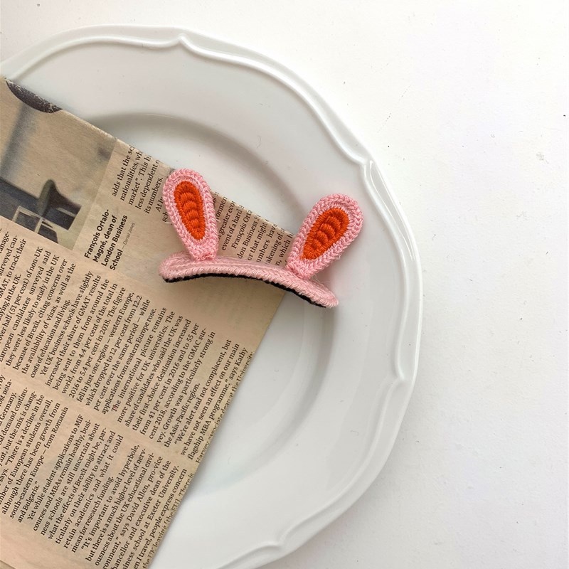 Kẹp Tóc Tai Thỏ Dễ Thương Cho Bé Gái