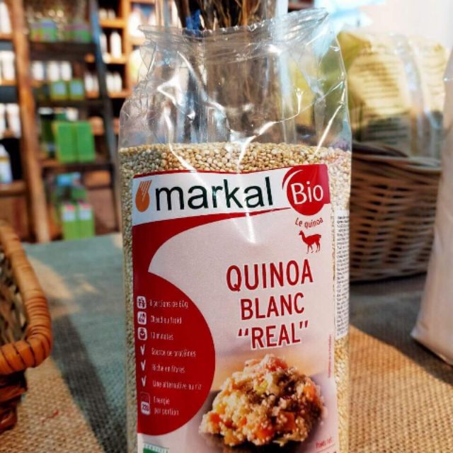 HẠT QUINOA HỮU CƠ MARKAL PHÁP 500G DATE 09.03.2023