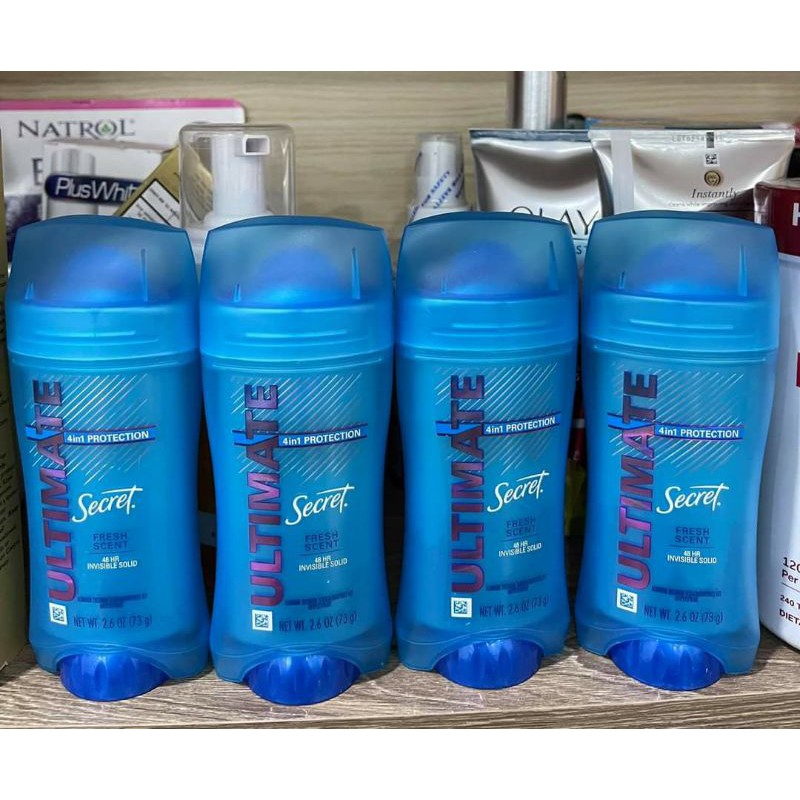 Sale Giá Sốc] Lăn khử mùi Secret Ultimate Fresh 73g của Mỹ - Lăn nách Secret của nữ - lăn nách