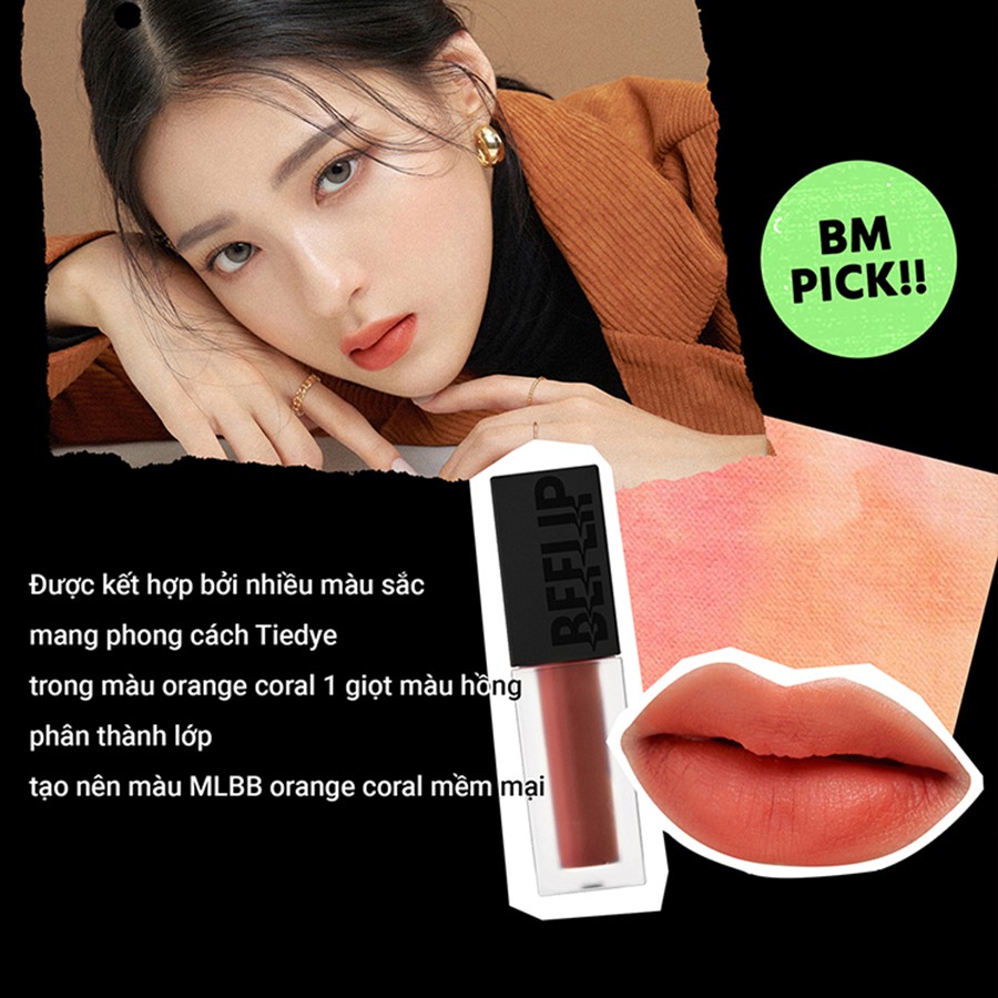 Son Tint Phong Cách Newtro Beflip Feel Soft Tint GomiMall | BigBuy360 - bigbuy360.vn