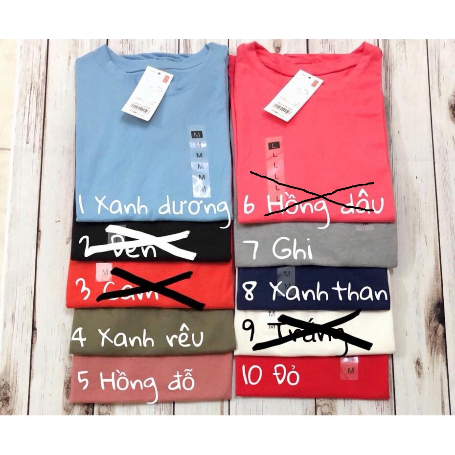 Áo pull trơn cổ tròn Uni