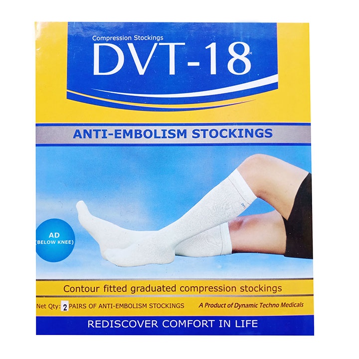 Vớ phòng huyết khối DVT-18 AD tới đầu gối 2050, 2052