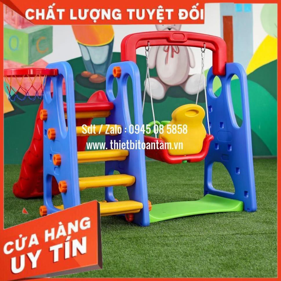 Cầu trượt xích đu con voi VS3