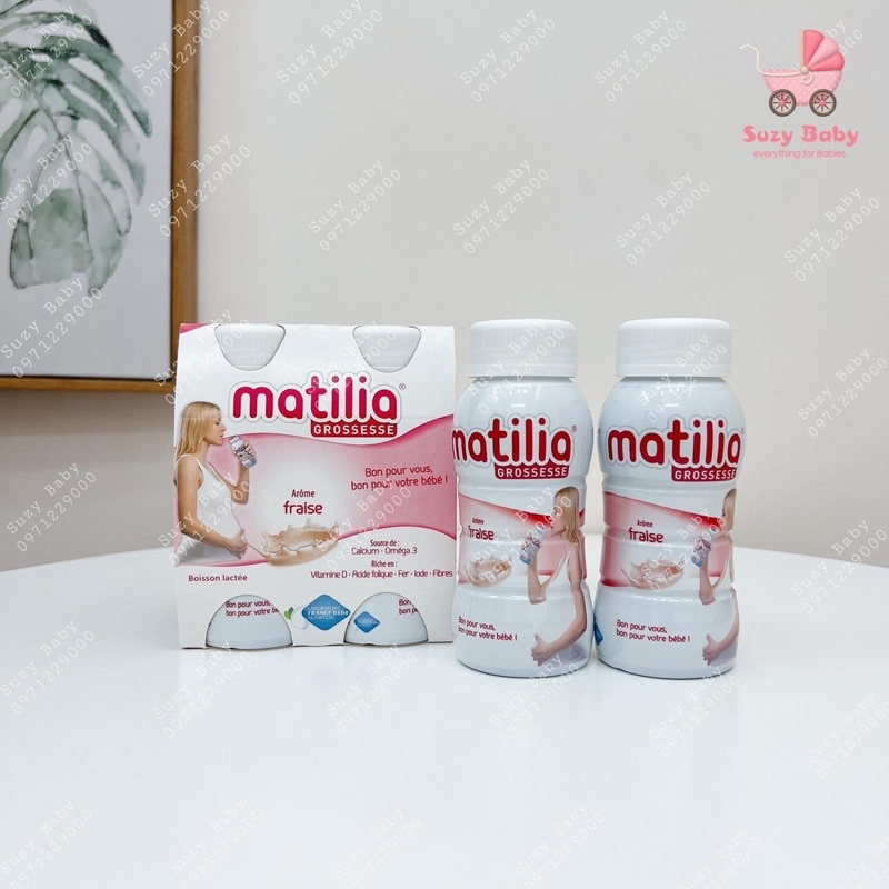 Sữa bầu pha sẵn matilia Pháp cho mẹ bầu