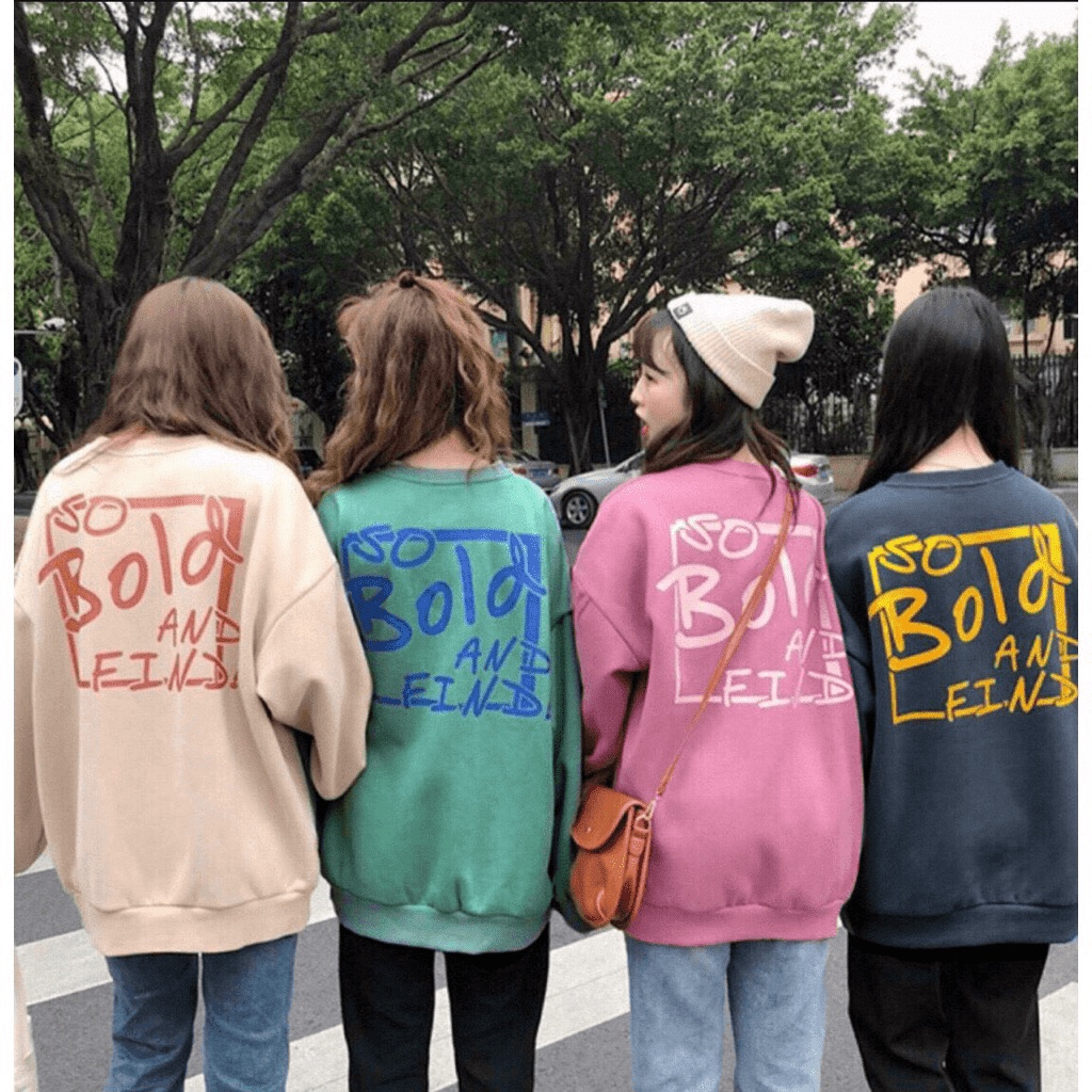 Áo hoodies cổ tròn phong cách hàn -trung , siêu tôn dáng , teen cho các bạn THỜI TRANG KOKO MI