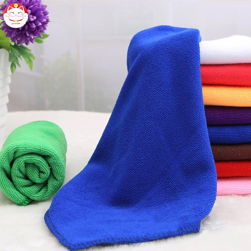 Khăn tắm bằng sợi Microfibre 25 * 25cm / 30 * 70cm