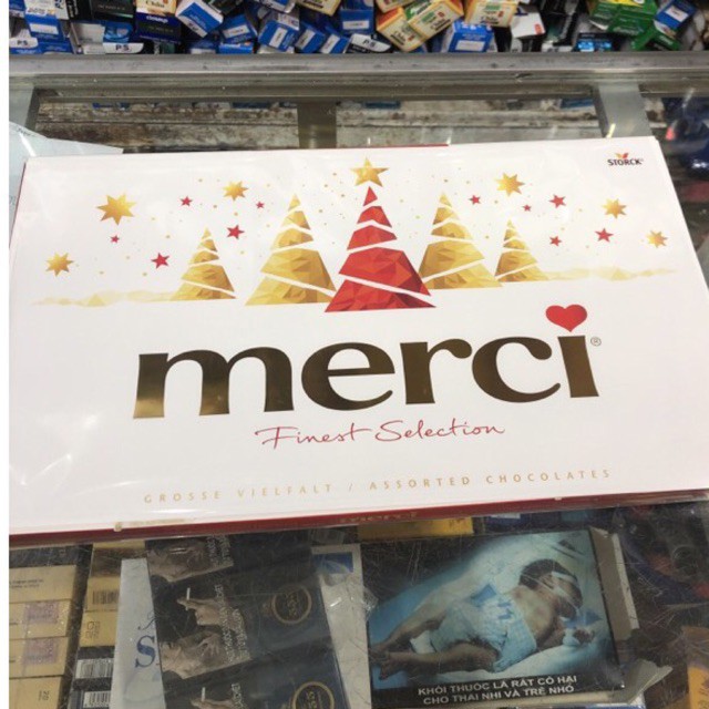 Socola MERCI Finest Selection hộp 400g