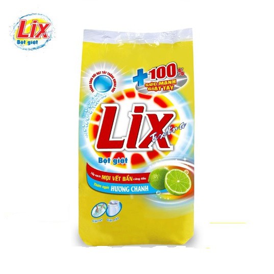 Bột giặt LIX extra hương chanh 5.5kg EC563