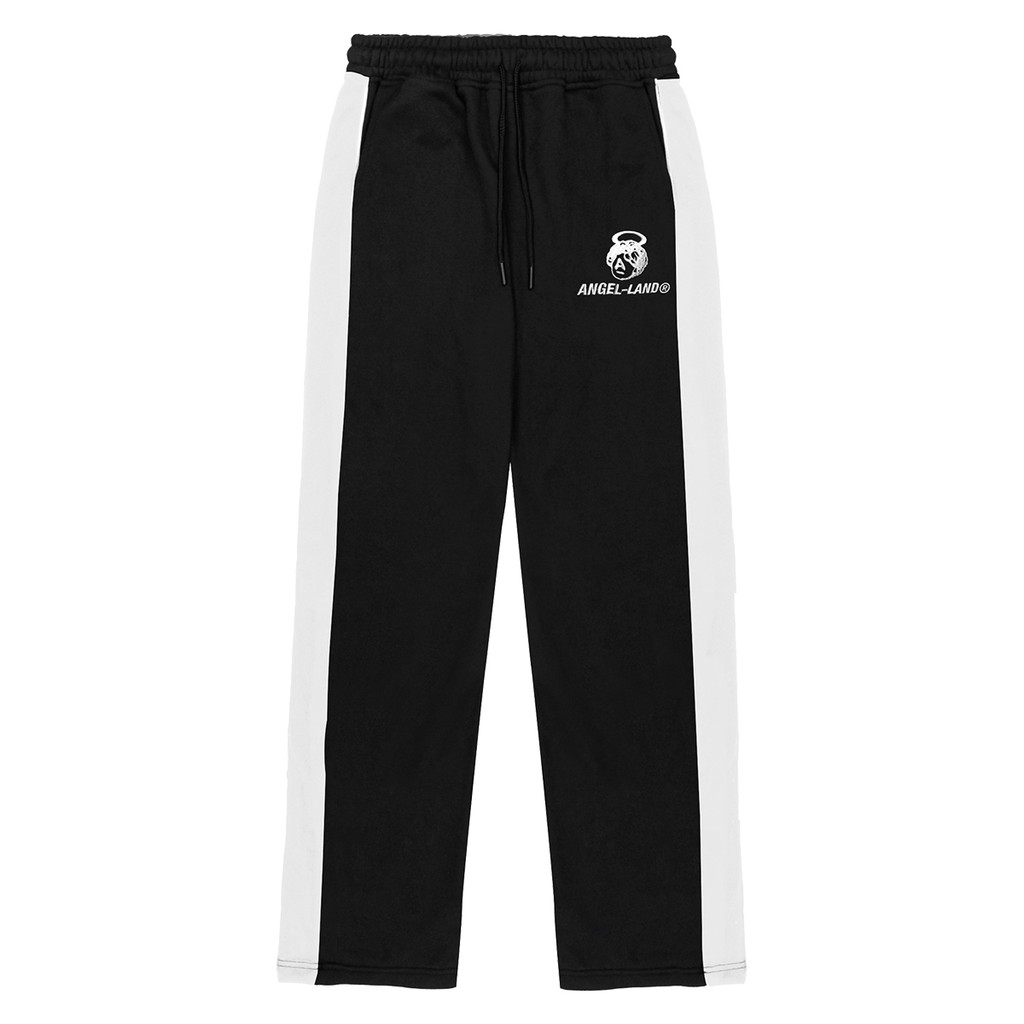 QUẦN DÀI SỌC LINE TRACK PANT ĐEN ANGEL-LAND CHÍNH HÃNG