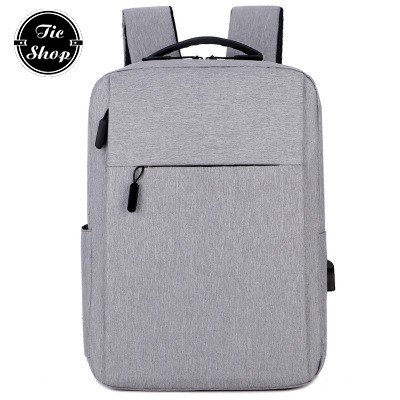 Balo laptop nam nữ vải Canvas Hàn Quốc chống nước 13 - 15.6 inch