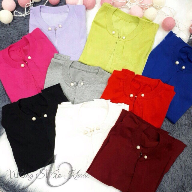 Áo khoác len đính ngọc | BigBuy360 - bigbuy360.vn