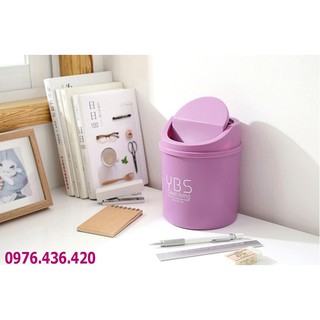 Thùng rác mini để bàn siêu tiện ích