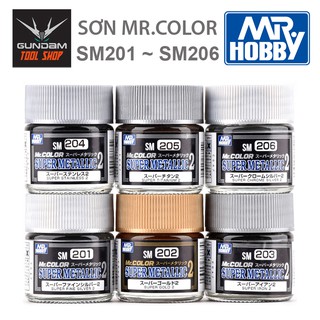 SƠN MÔ HÌNH MR.HOPPY - MR.COLOR SUPER METALLIC 2 (MÃ SM)